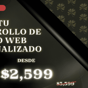 Desarrollo de sitio web personalizado